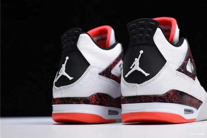 1st Kicks Shoes 1083 Air Jordan SmartChoice 308497- Retro 4 Hot Lava 1111